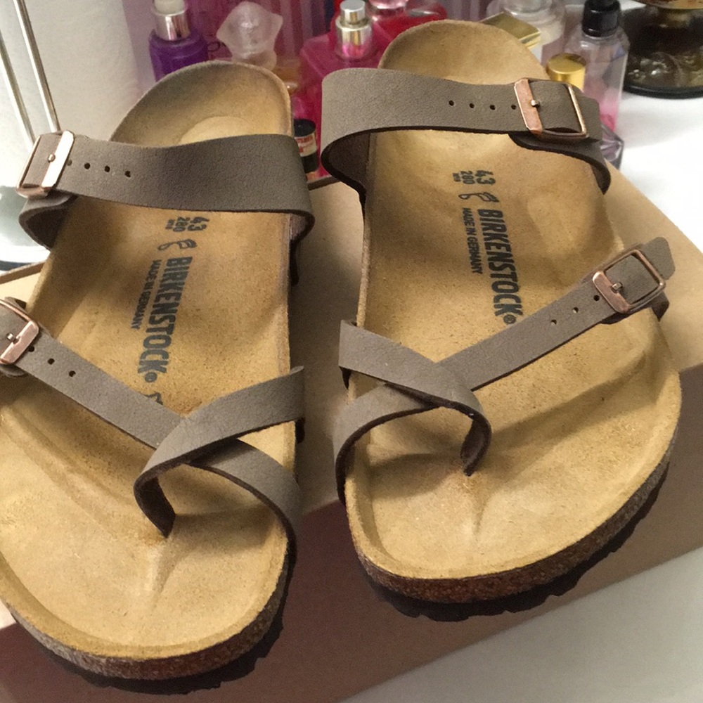 Women’s size 12 Birkenstock’s. Worn twice